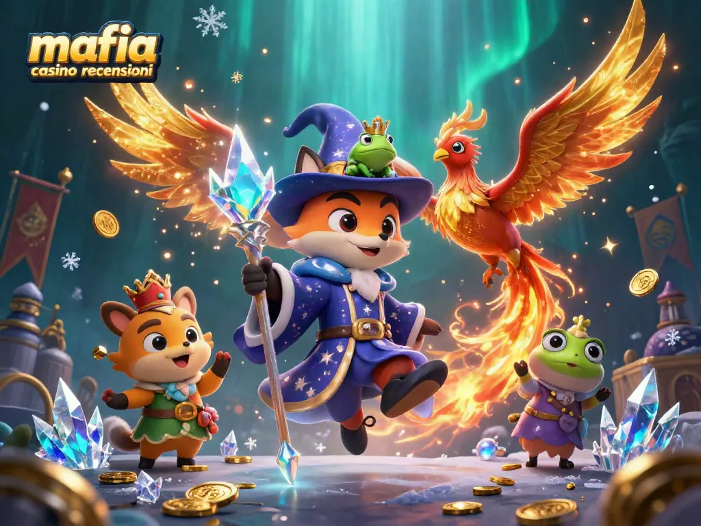 Engage with mafia casino recensioni through a vibrant 3D illustration showcasing captivating gaming elements.
